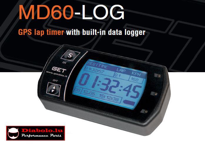 GET GPS LAP TIMER MD60 LOG