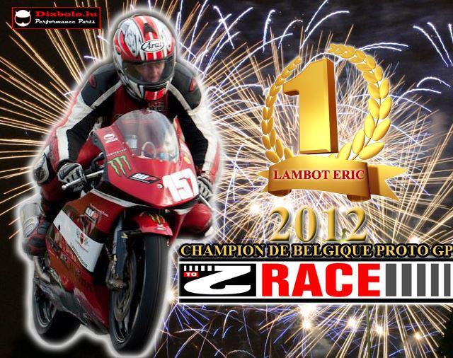 Champion de Belgique 2RACE 2012