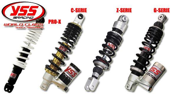 Amortisseurs YSS scooter