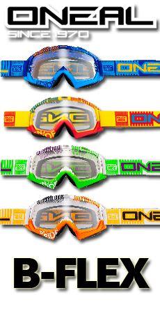 Lunettes moto cross O'Neal B Flex ETR