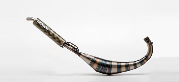 Pot Yasuni R3 Supermotard silencieux kevlar